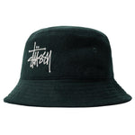 Stussy fuzzy wool basic bucket hat