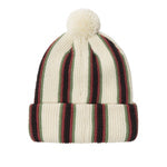 Stussy striped pom beanie