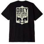 Obey Visual Ind. Badge Tee