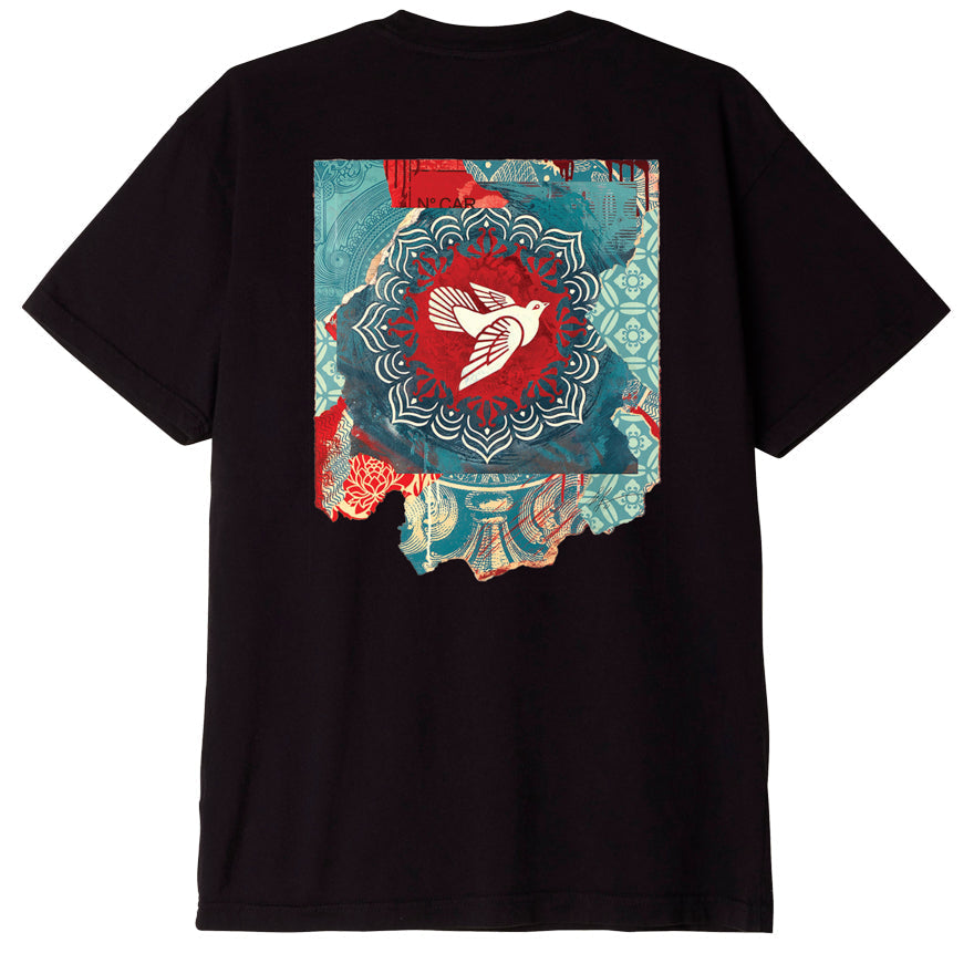 Obey Peace Dove Blue Tee