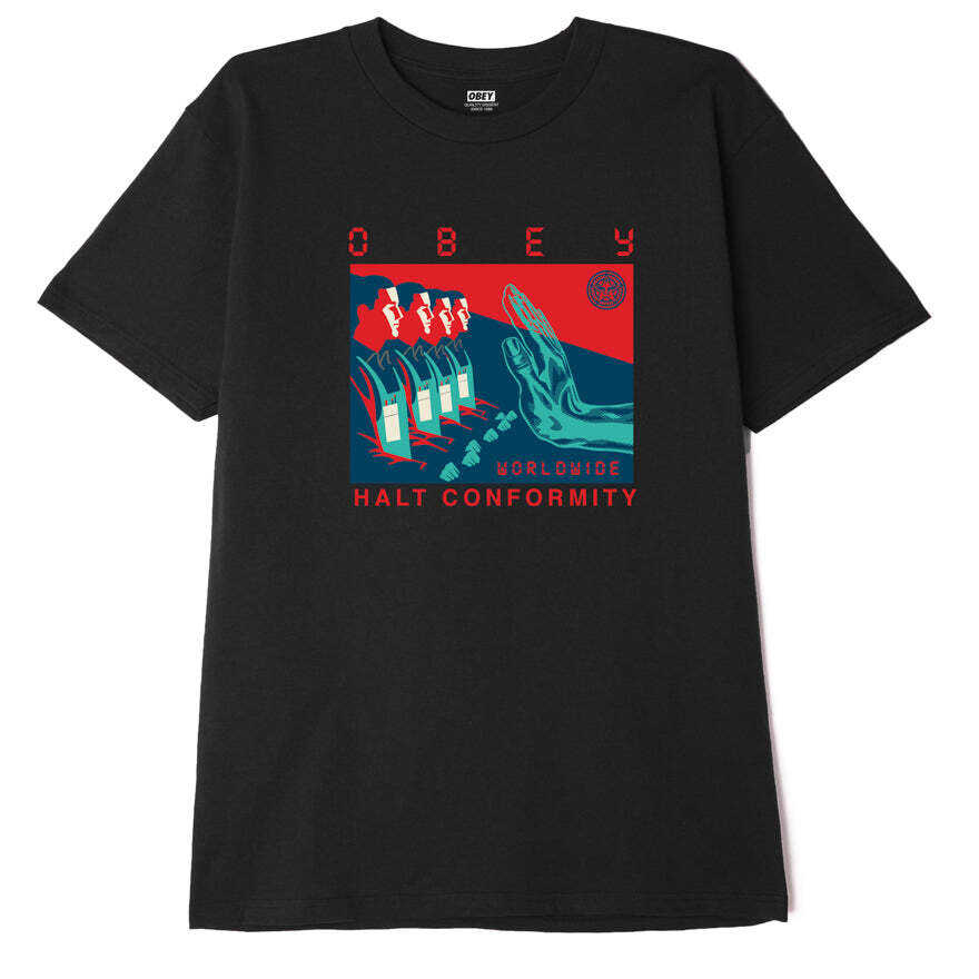 Obey Halt Conformity Tee