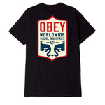 Obey Visual Ind. Badge Tee