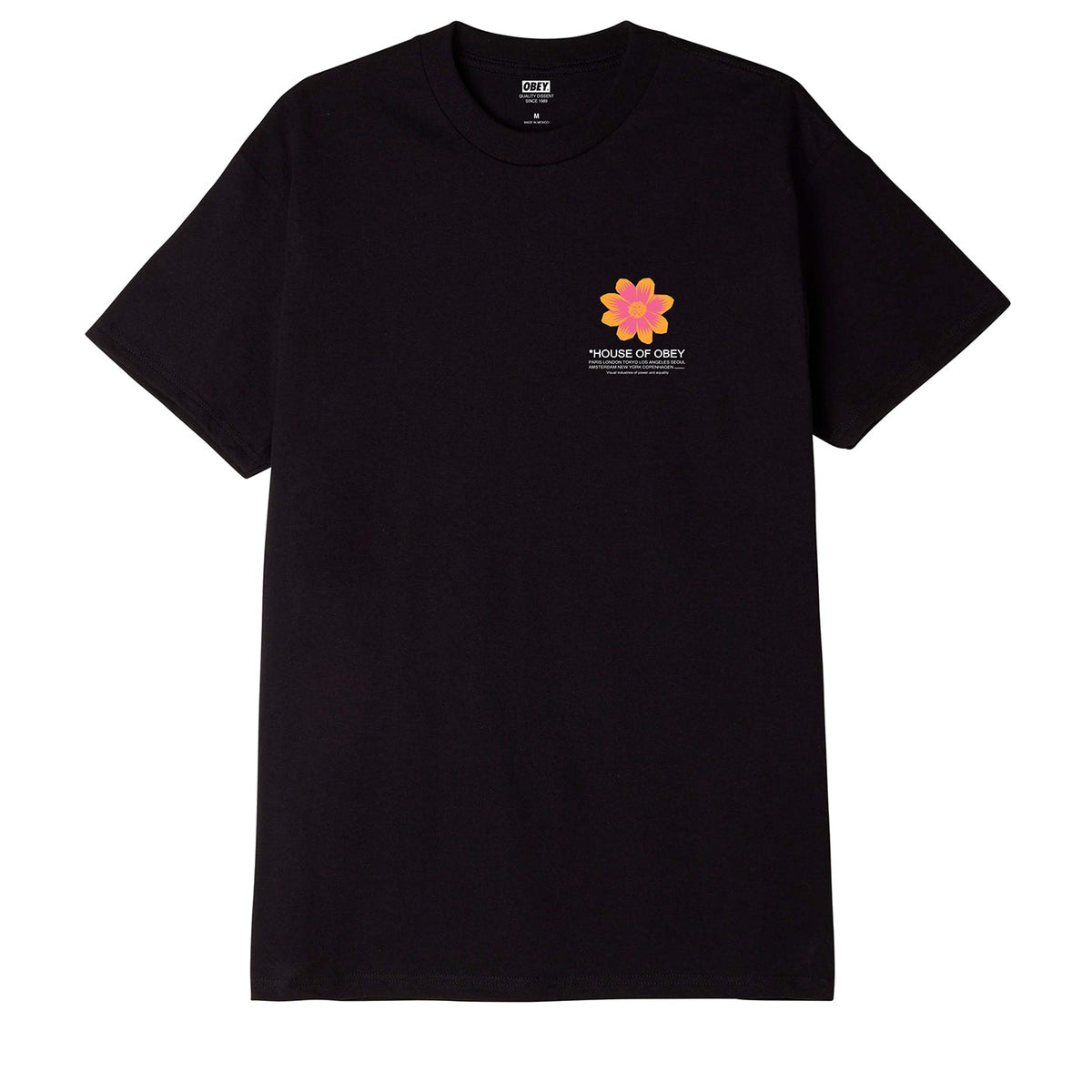 Obey House of Obey Flower Tee