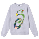 stussy floral s crew