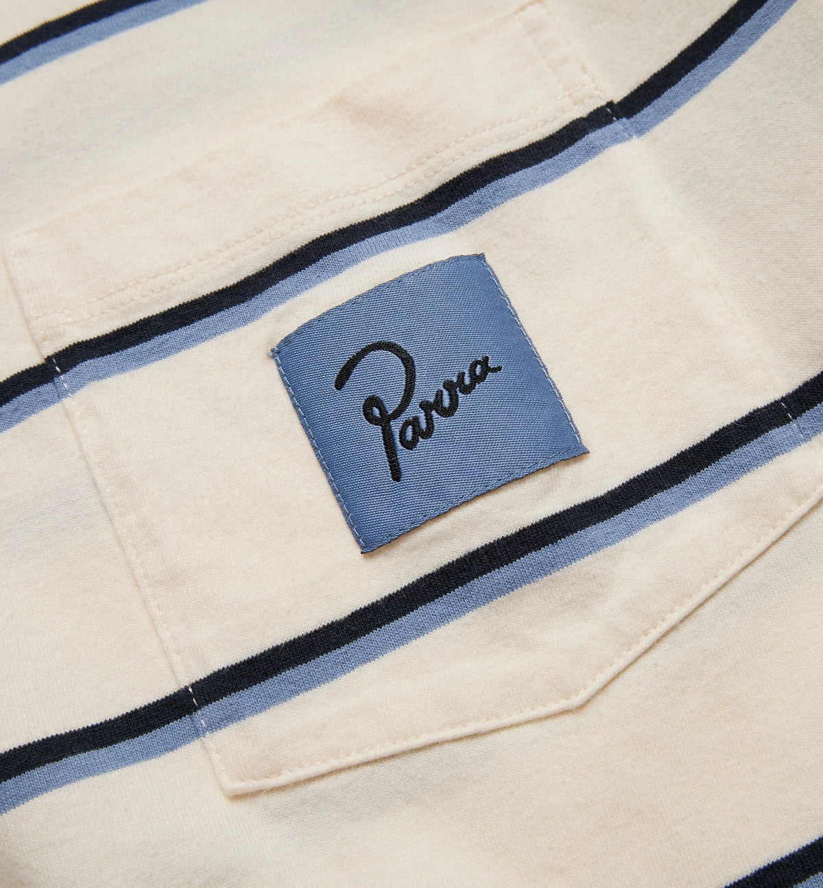 By Parra Striper Pocket Logo T-Shirt