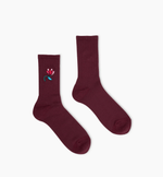 By Parra Secret Flower Crew Socks