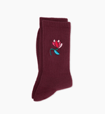 By Parra Secret Flower Crew Socks
