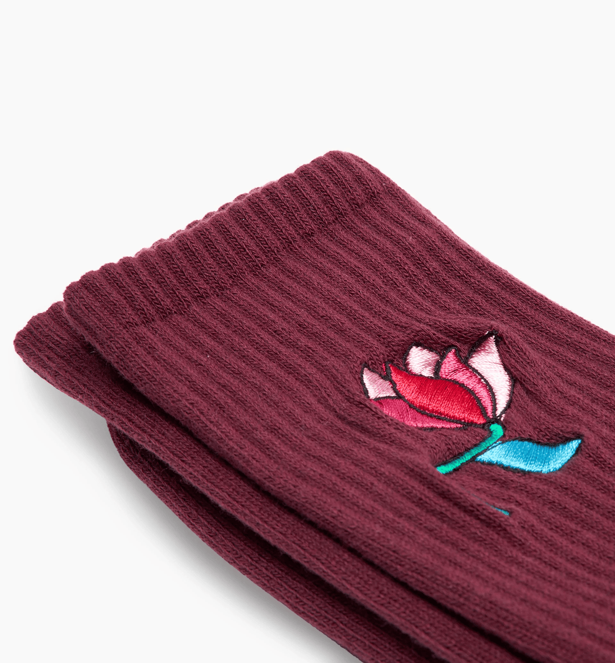 By Parra Secret Flower Crew Socks