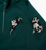 By Parra Life Experience Half Zip Sweatshirt