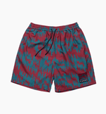 by parra tremor pattern swim shorts