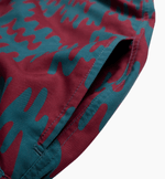 by parra tremor pattern swim shorts