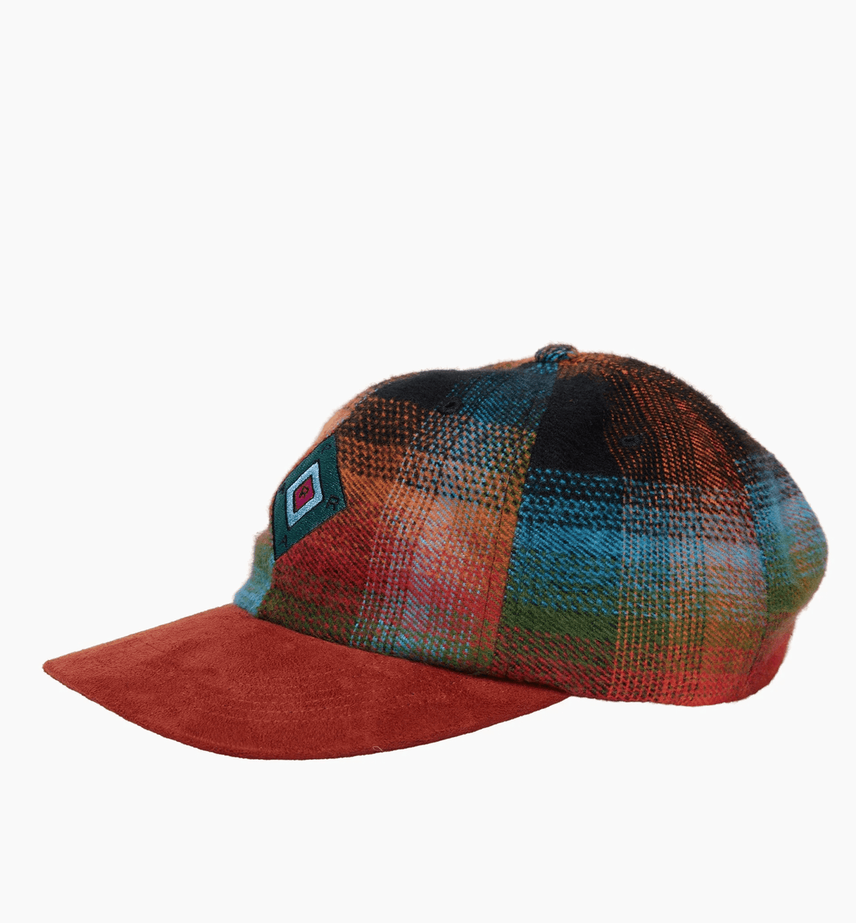 by parra diamond block logo 6 panel hat