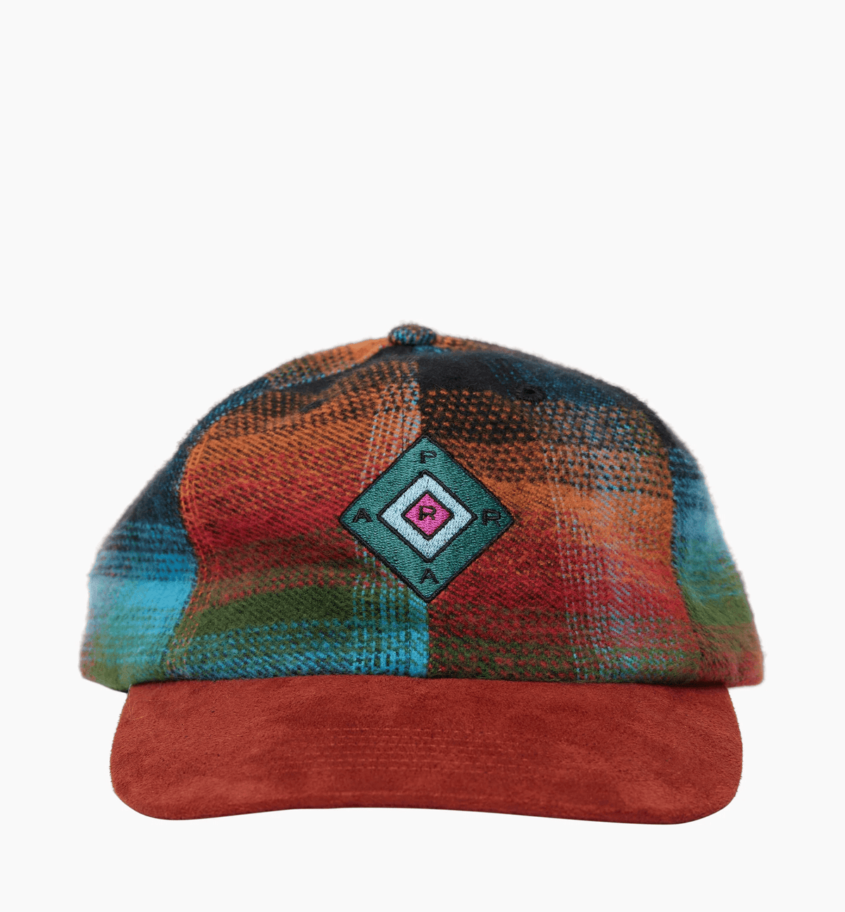 by parra diamond block logo 6 panel hat