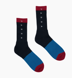 By parra horizontal clean logo crew socks