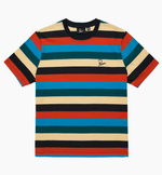 by parra stacked pets on stripes tee