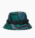 By parra squared waves pattern safari hat