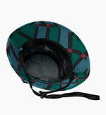 By parra squared waves pattern safari hat