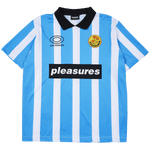 Pleasures Blue Penalty Soccer Jersey Blue