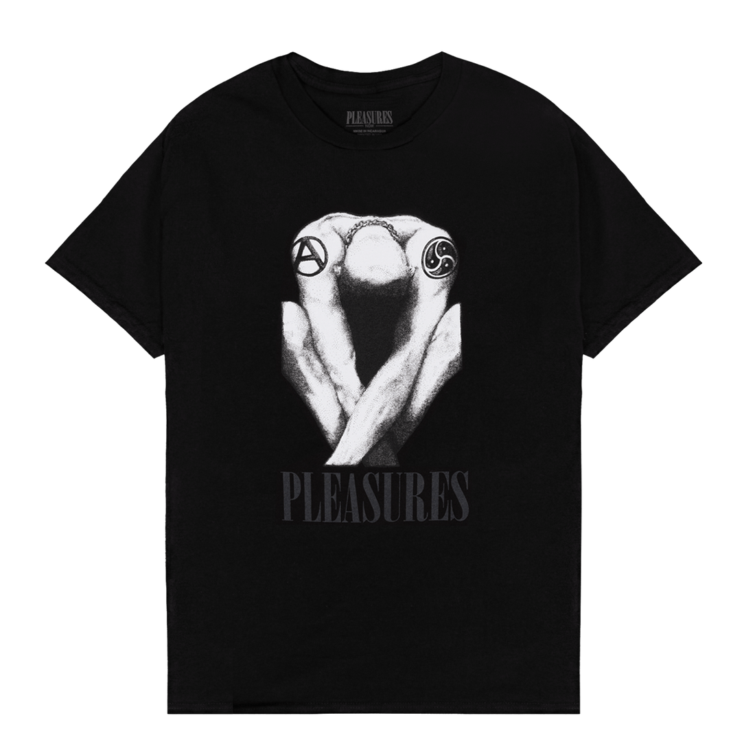 pleasures bended tee