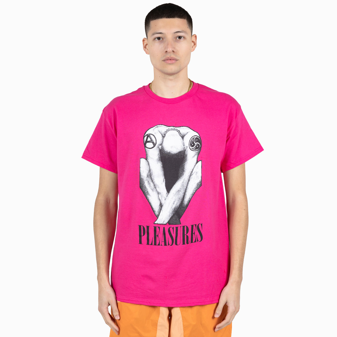 pleasures bended tee