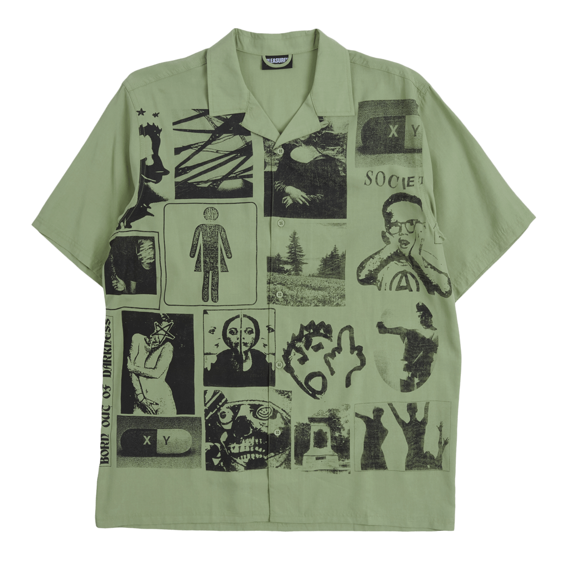 pleasures choices camp collar button down