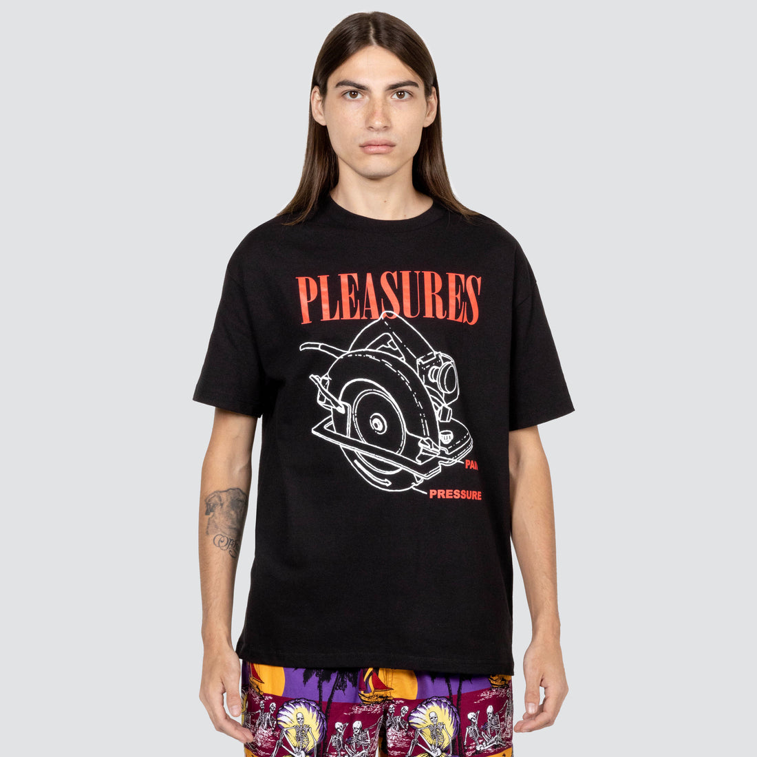 pleasures diy tee