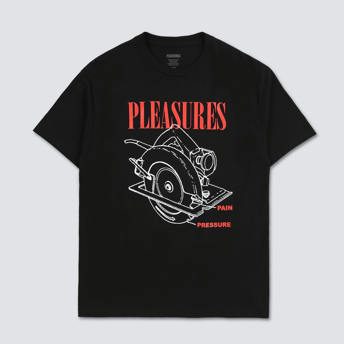 pleasures diy tee