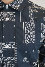 Stüssy BANDANA PATCHWORK Azul Marino