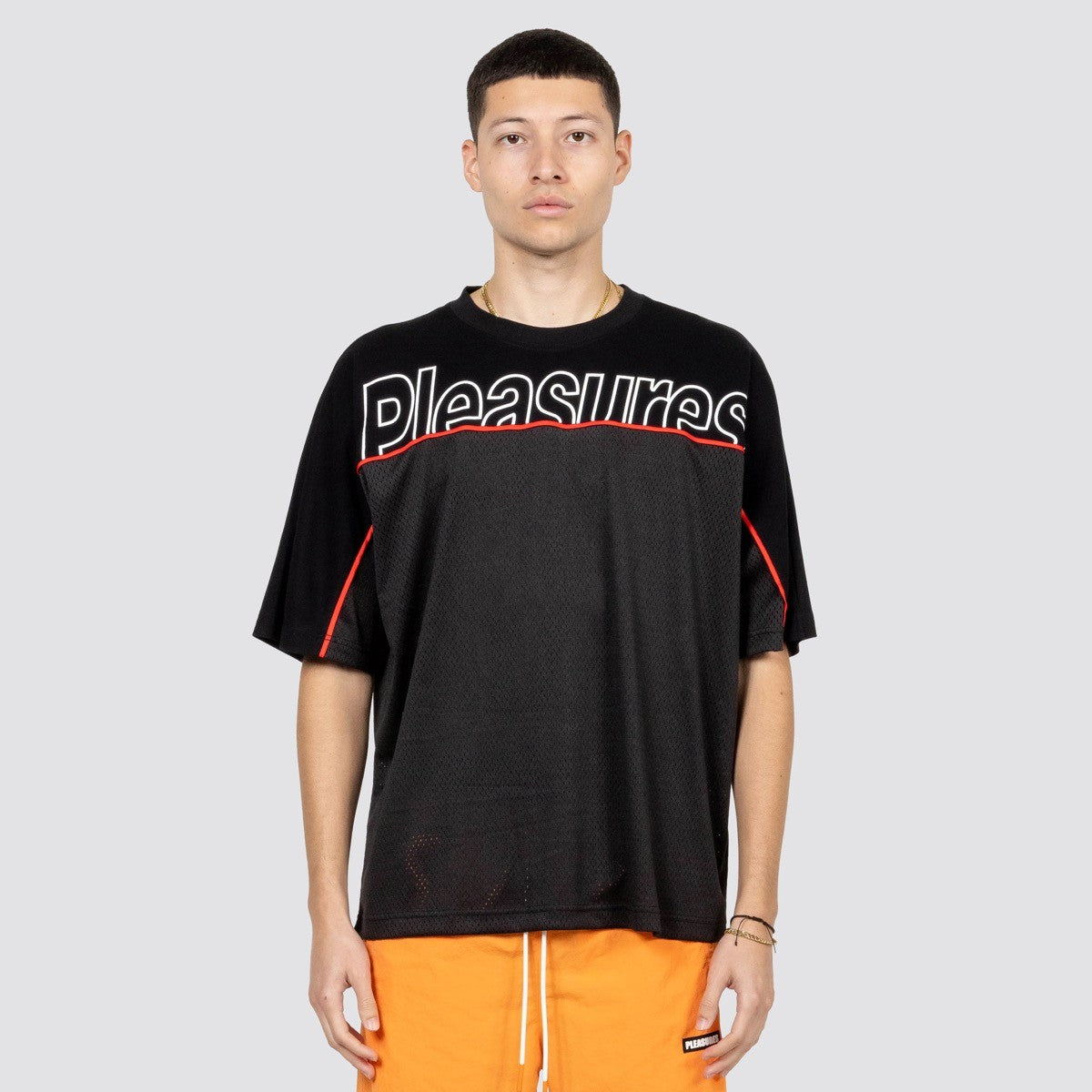 pleasures reveal mesh t-shirt