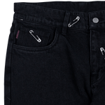 Pleasures Safety pin 5 pocket demin pant