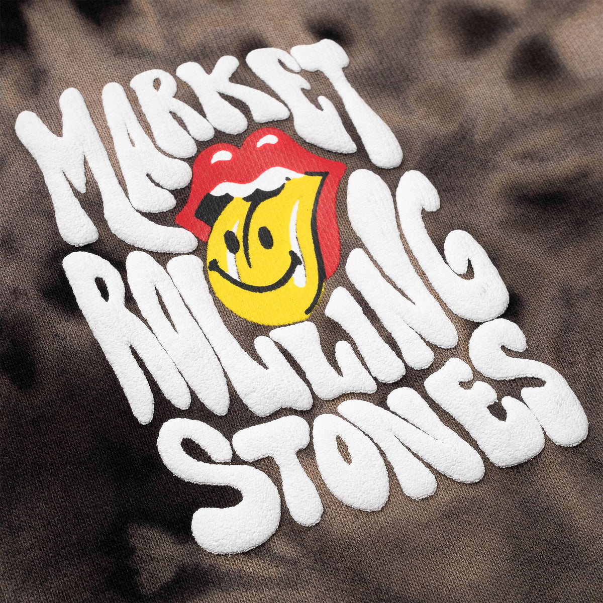 Smiley Market Rolling Stones Tie Dye Hoodie