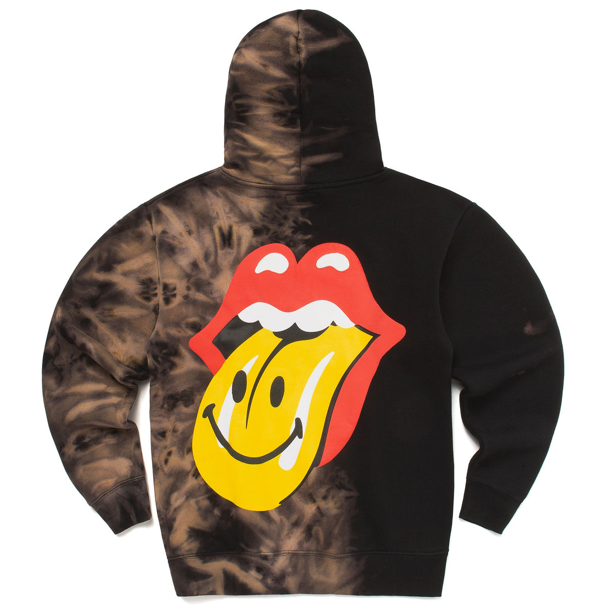 Smiley Market Rolling Stones Tie Dye Hoodie