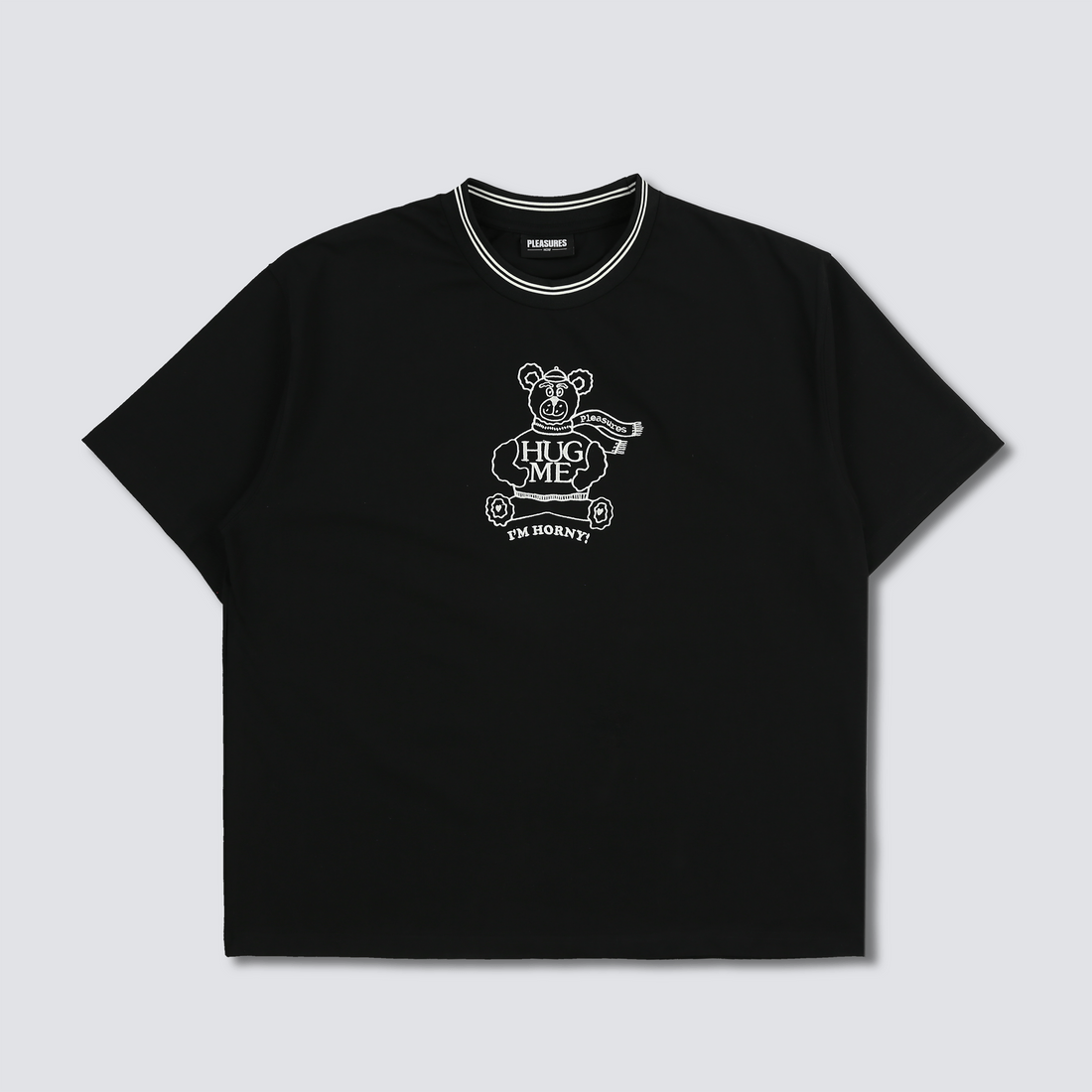 pleasures hug heavyweight tee