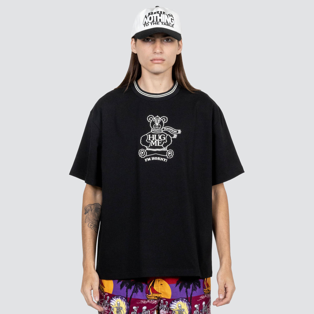 pleasures hug heavyweight tee