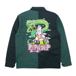 ripndip sensai military color block jacket