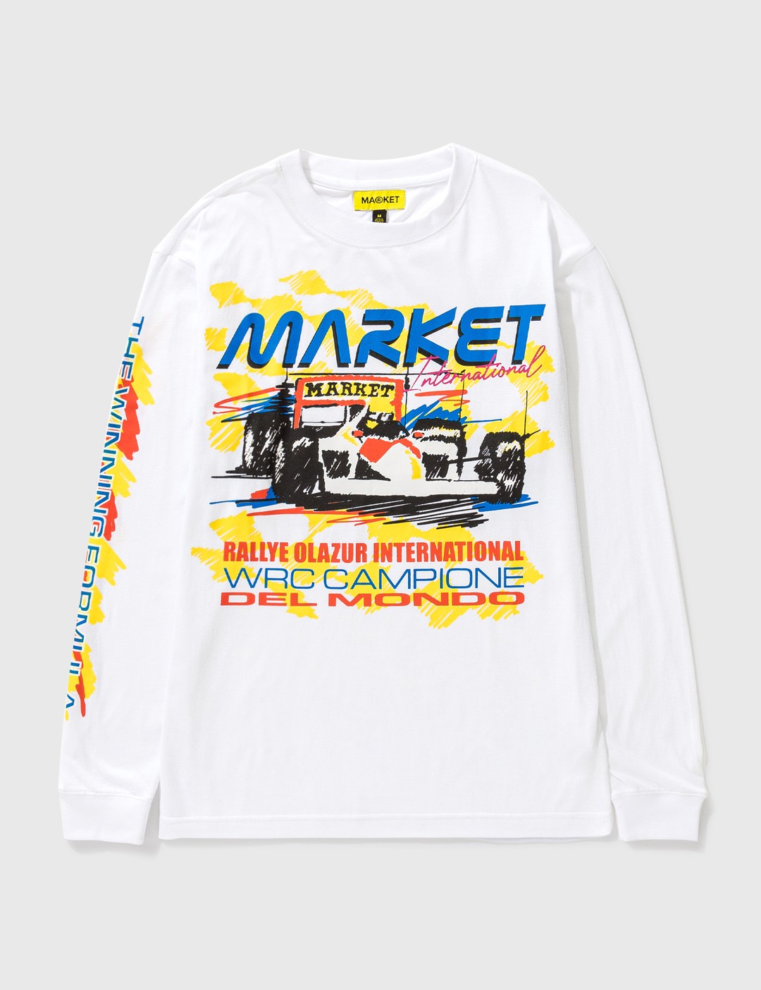 Market Racing Stripe Longsleeved