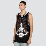 pleasures meditation basketball jersey