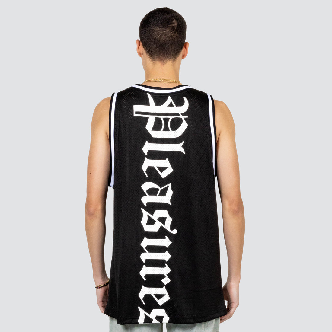 pleasures meditation basketball jersey