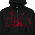 Pleasures Squeeze Zip Up Hoodie