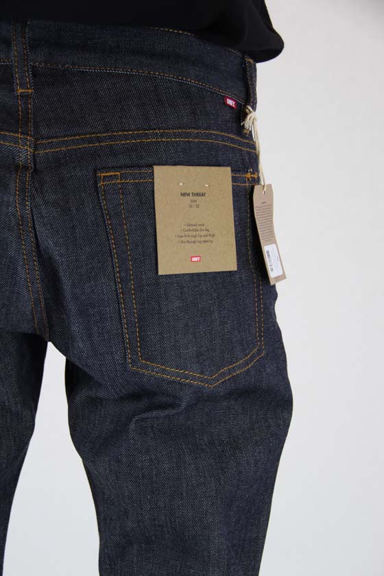 OBEY NEW THREAT Denim