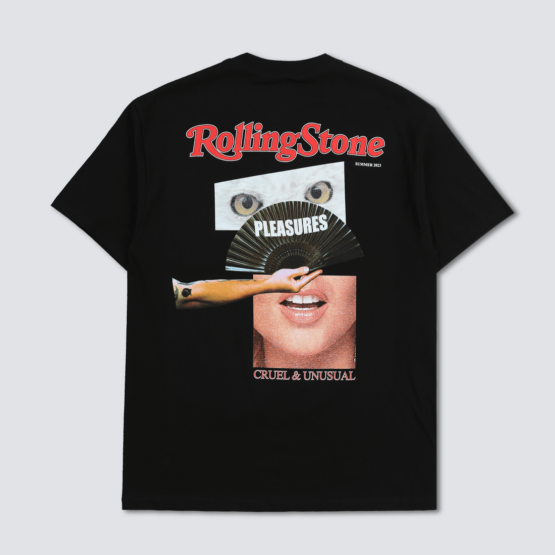 pleasures rolling stone tee