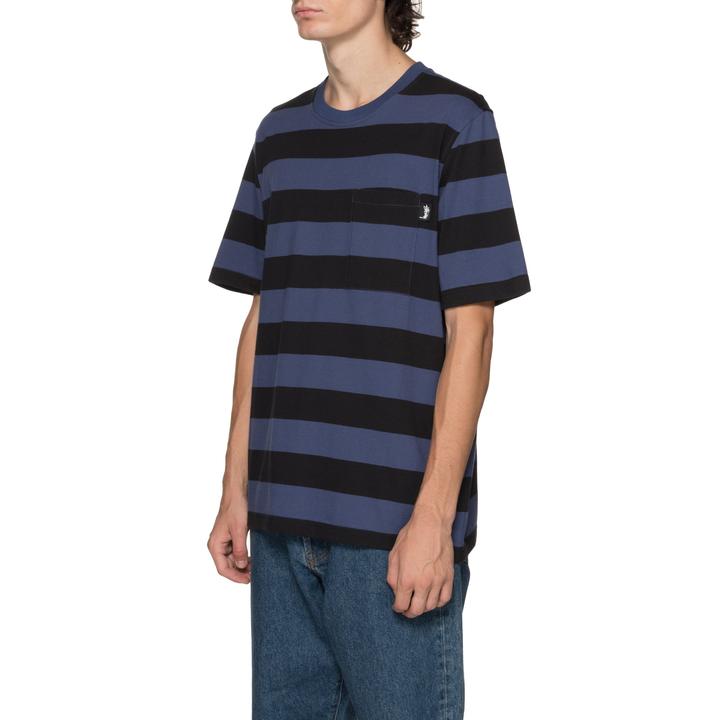 stussy classic stripe crew