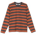 stussy printed stripe ls
