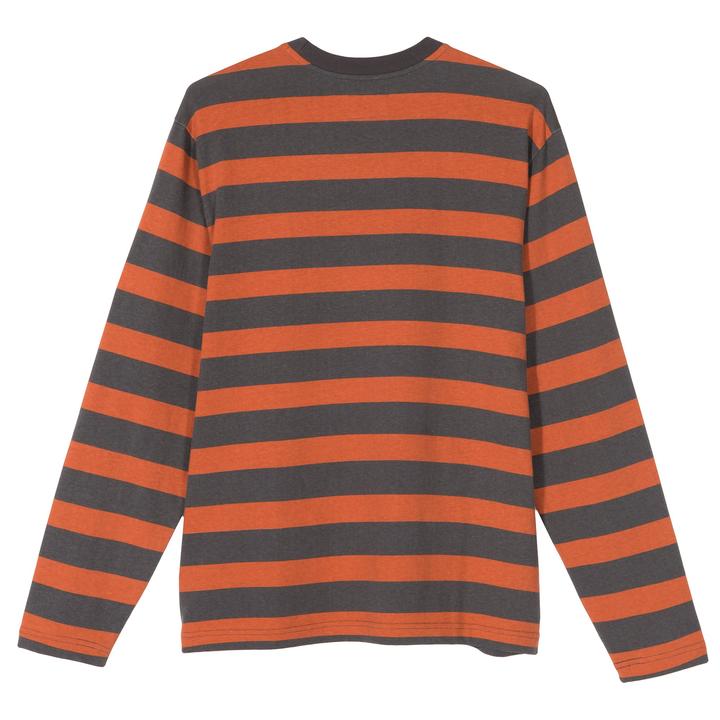 stussy printed stripe ls