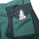 ripndip sensai cotton twill embroidered pants