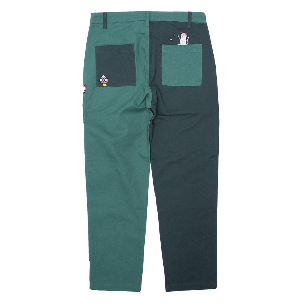 ripndip sensai cotton twill embroidered pants