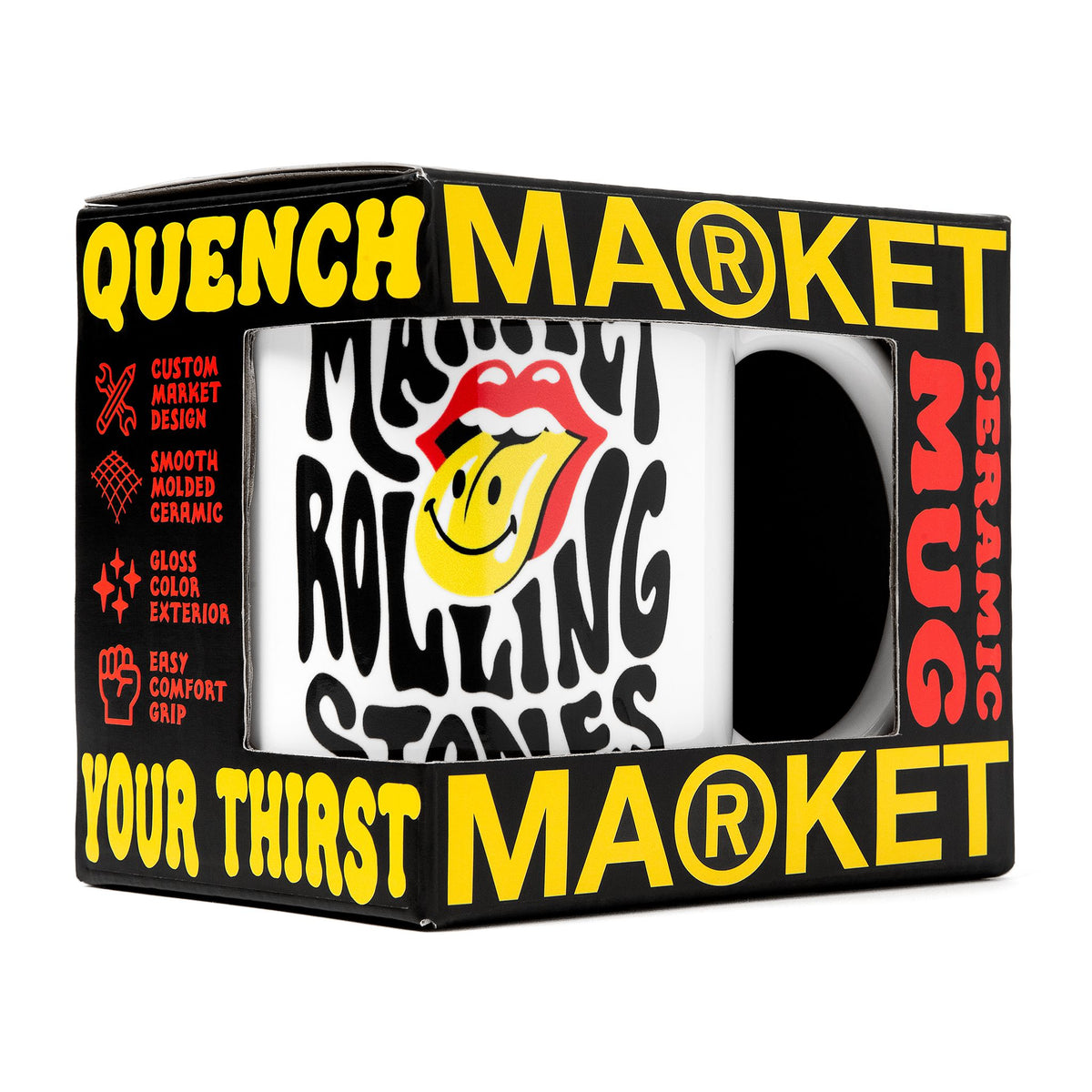 Market Rollings Stones Tongue Mug