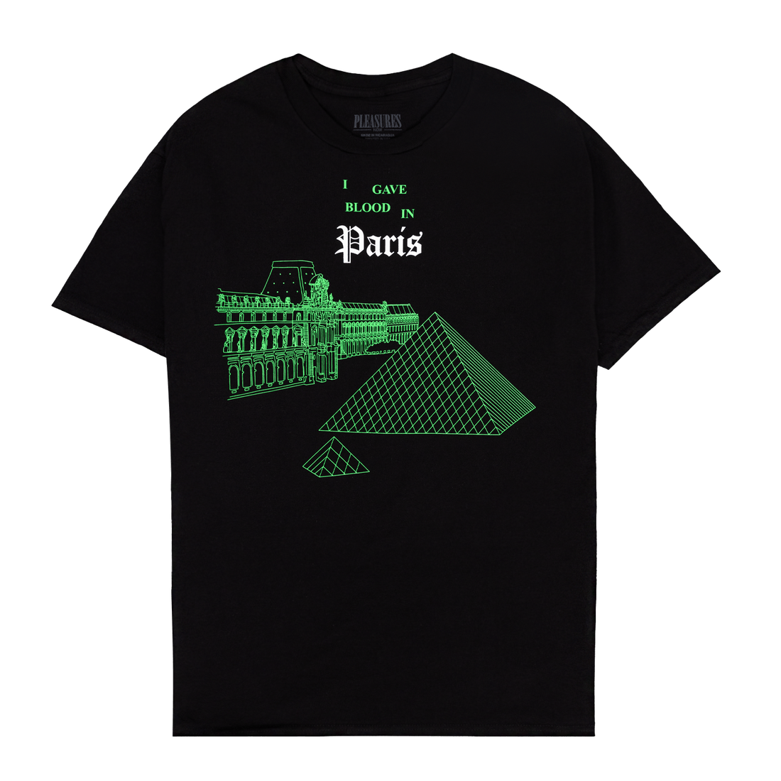 pleasures blood tee