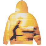 pleasures blur hoodie