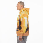 pleasures blur hoodie